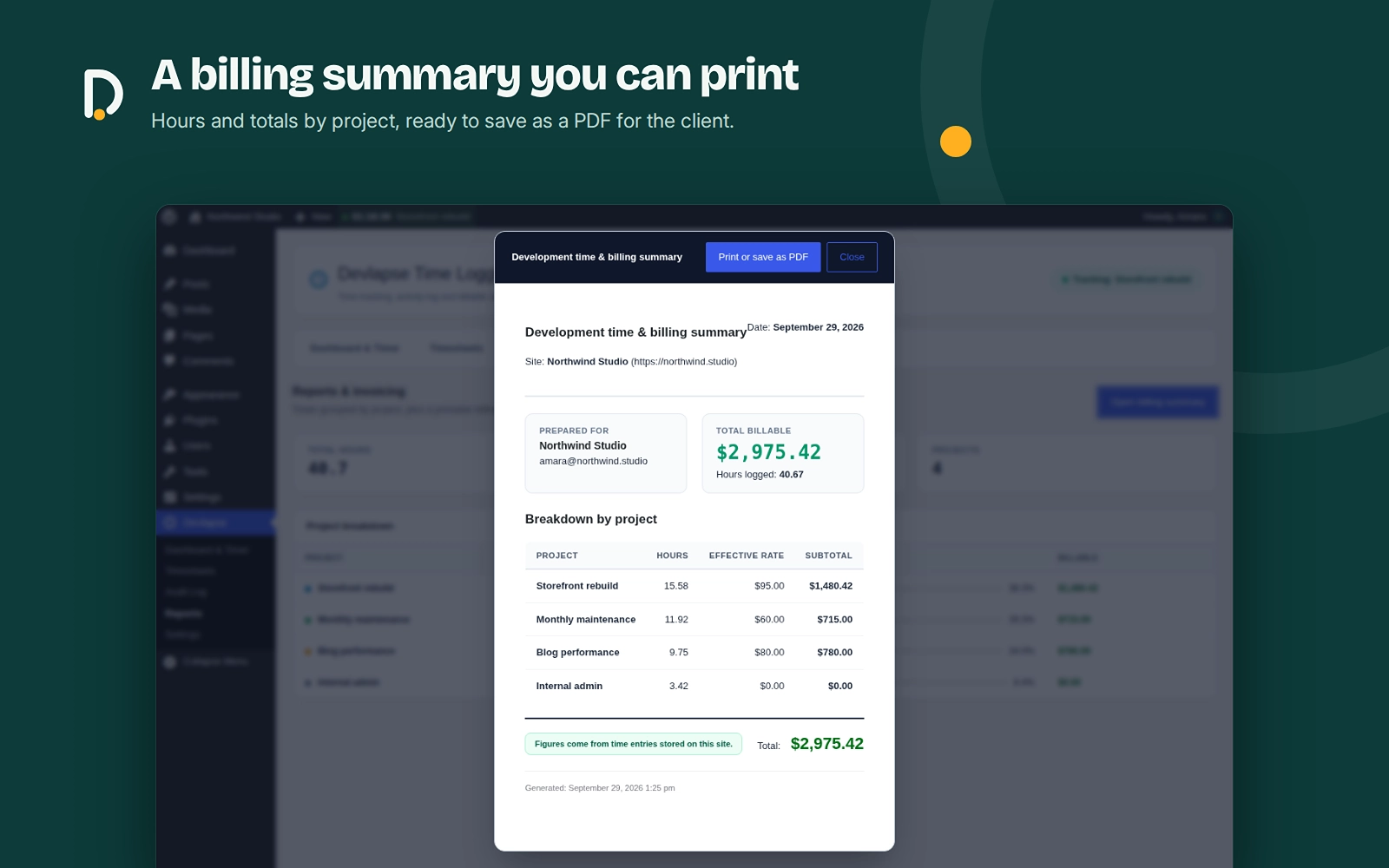 WordPress Time Tracking: How to Finally Know Where Your Hours Go